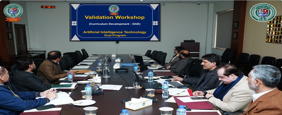 Validation Workshop for Curriculum Development-DAE in Artificial Intelligence Technology Dual Program