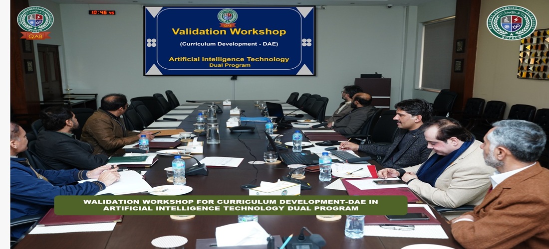 Walidation Workshop for Curriculum Development-DAE in Artificial Intelligence Technology Dual Program